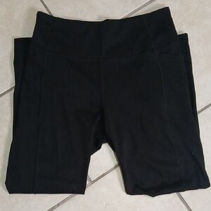 VS Womens Size 10 Black Active Performance Leggings